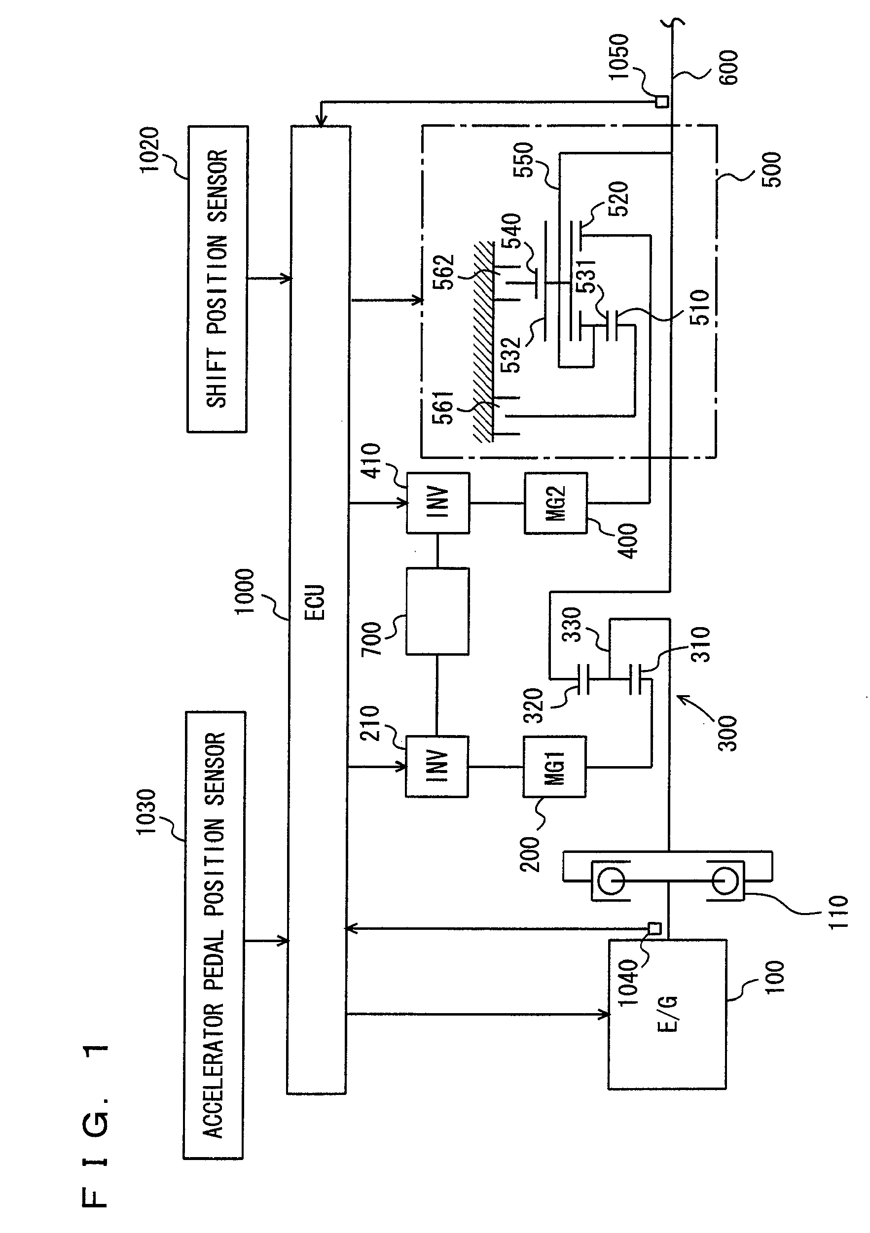 Vehicular control device and method of controlling a vehicle