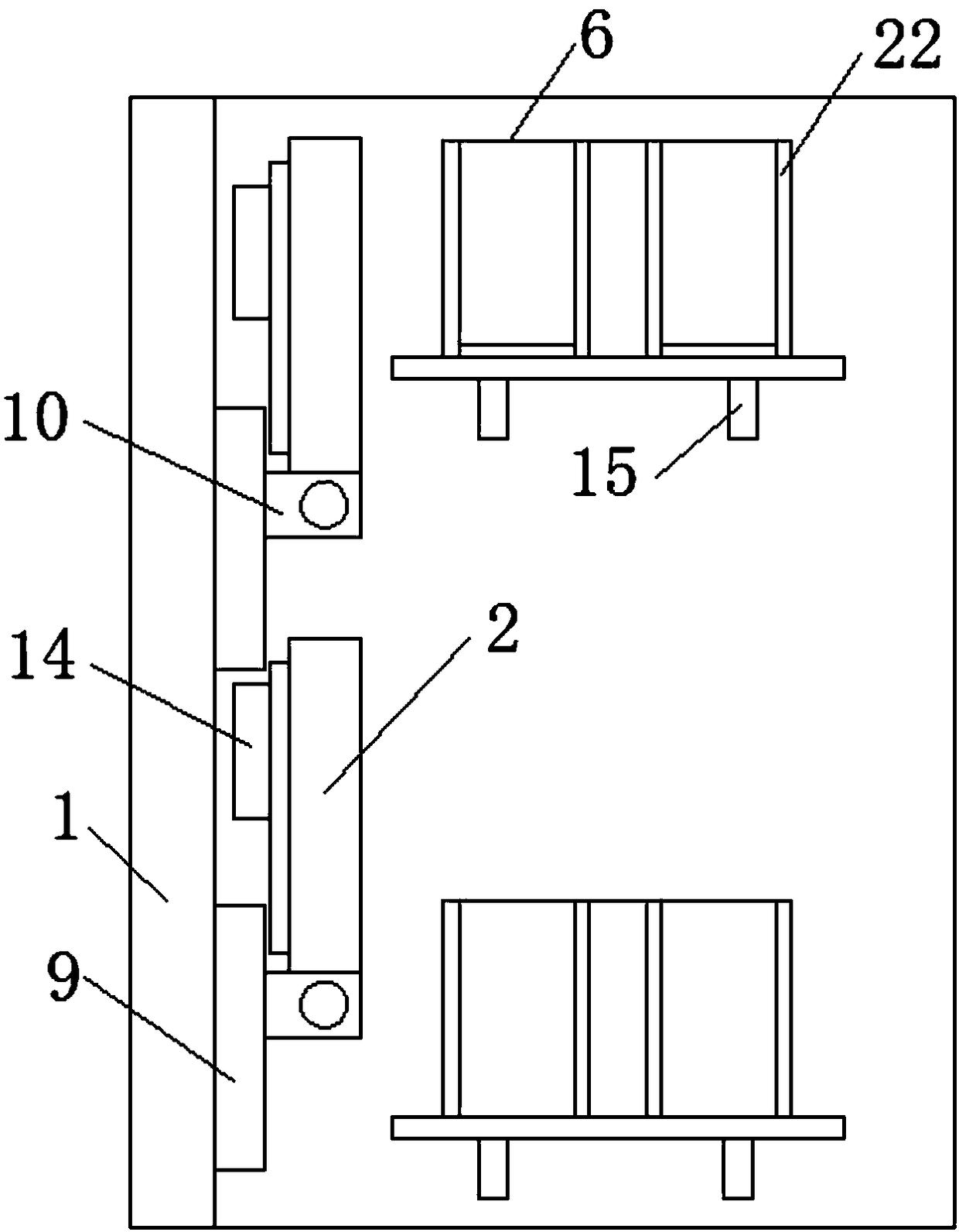 Carriage special for sanitary train dialysis