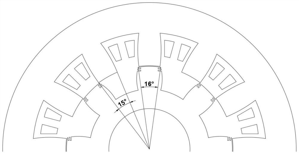 Novel stator and rotor structure of switched reluctance motor