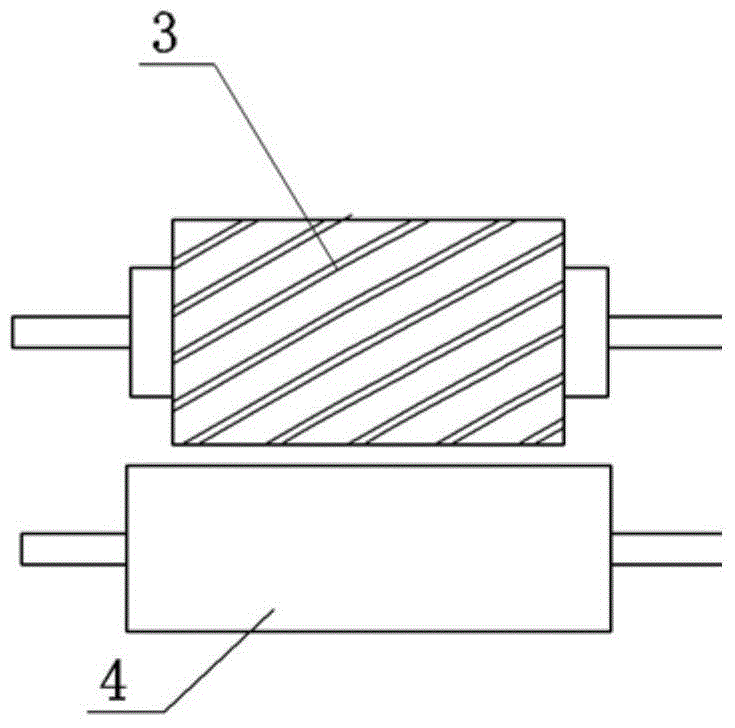 Surface grinding method of brake ribbon of automobile