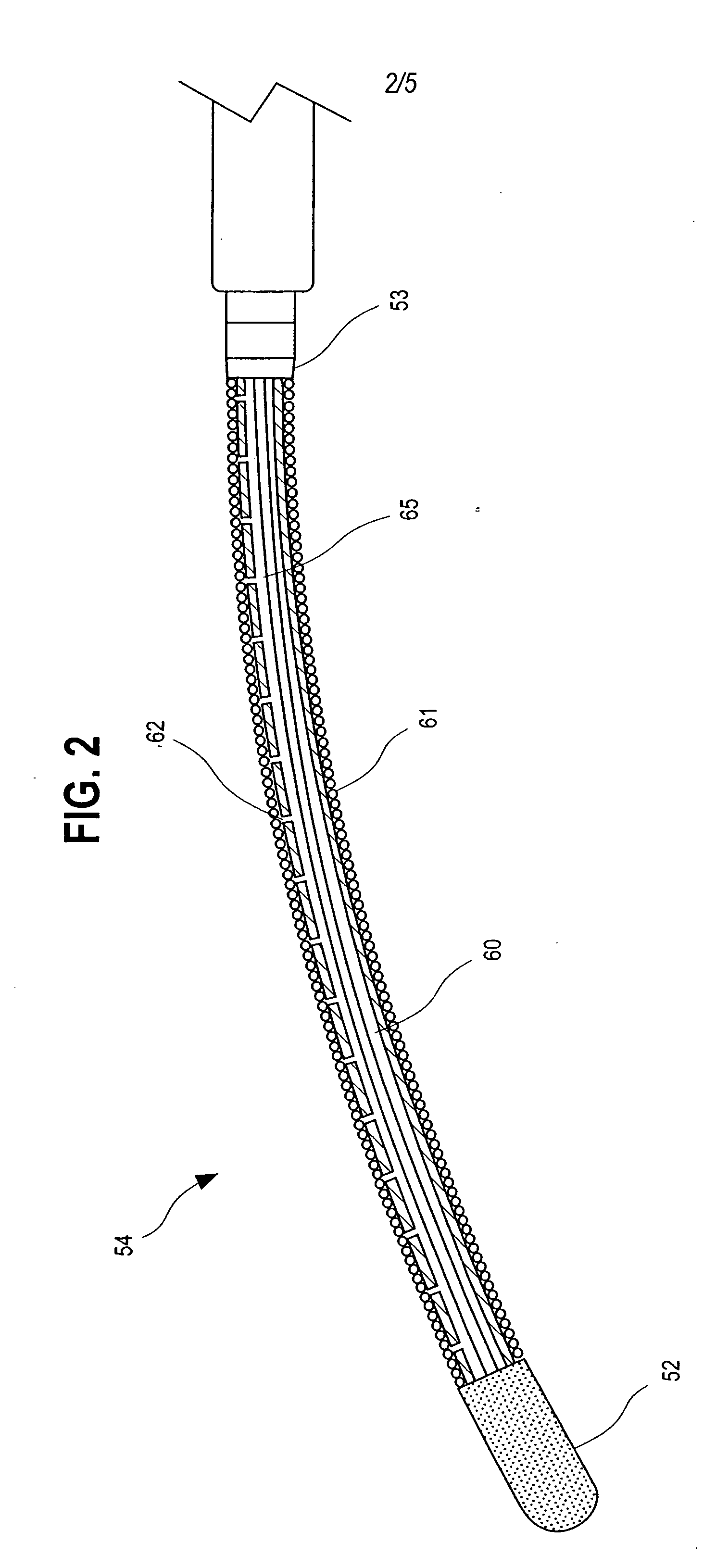 Ablation catheter with cooled linear electrode