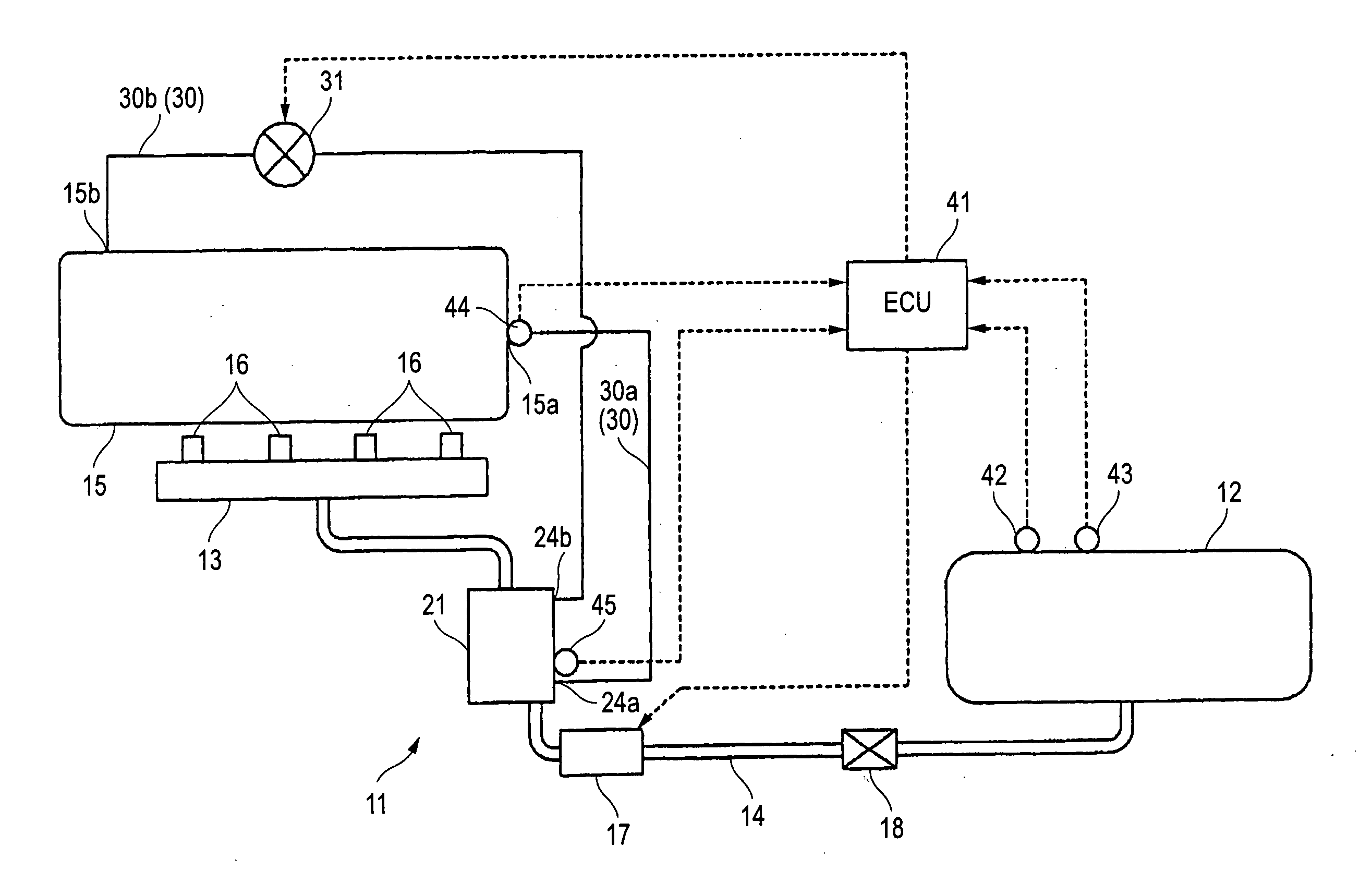 Heating apparatus for liquefied gas fuel supply system