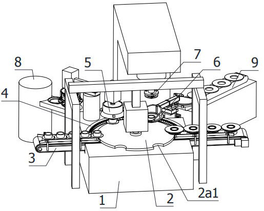 Automobile shock absorber circulation part machining equipment