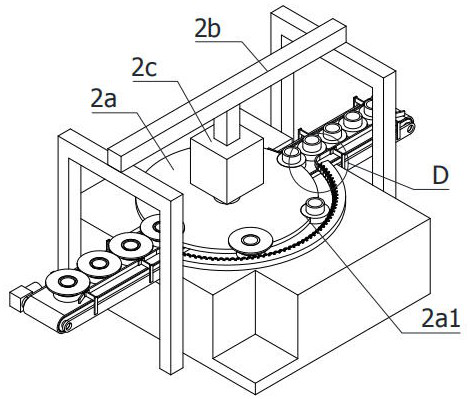 Automobile shock absorber circulation part machining equipment