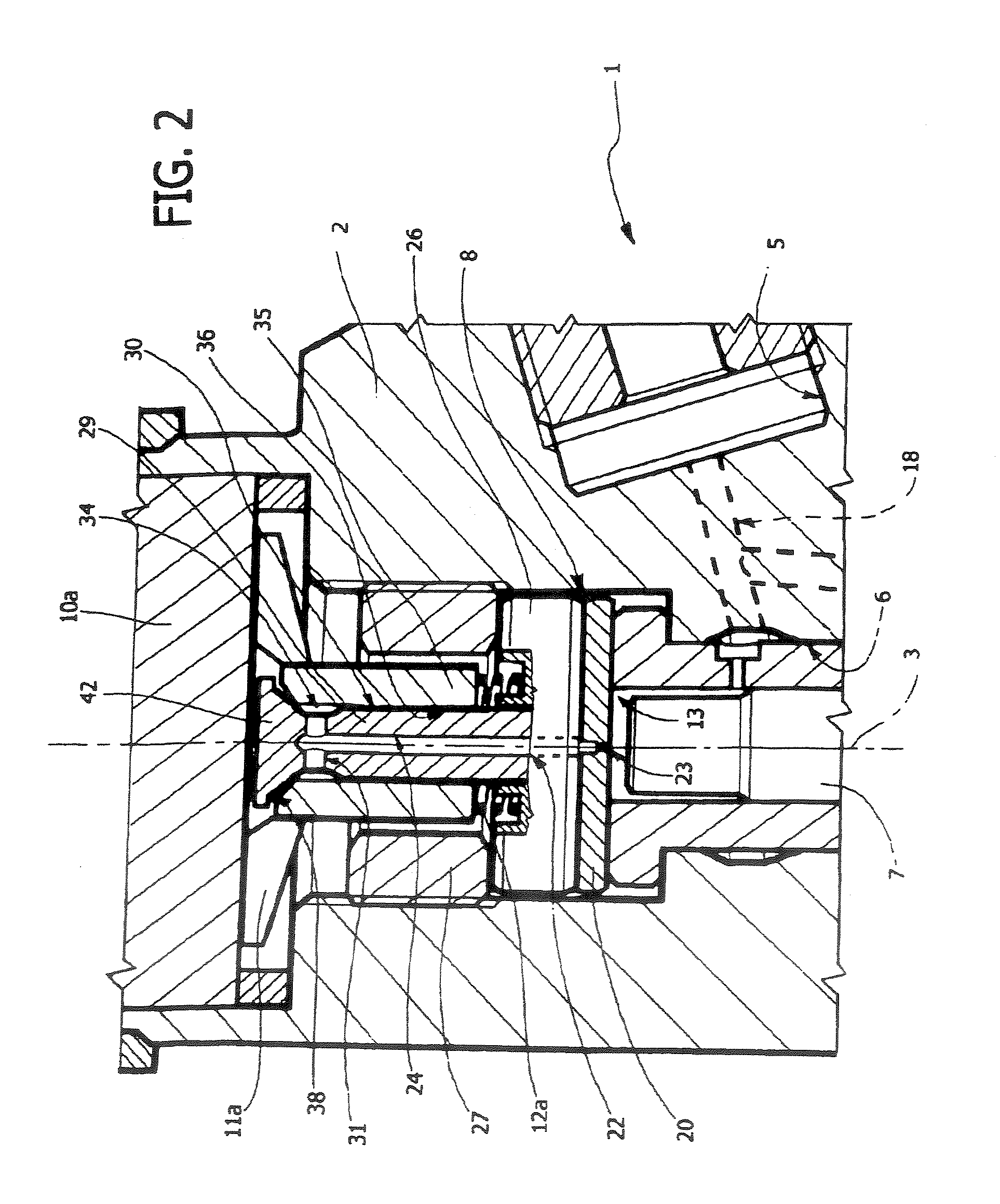 Servo valve for controlling an internal combustion engine injection