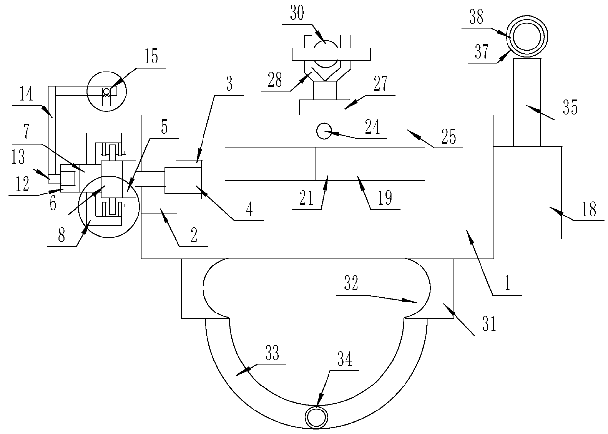 A kind of inflating auxiliary device