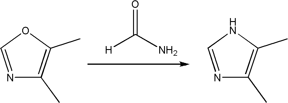 Method for synthesizing 4-methyl-5-alkoxyl oxazole