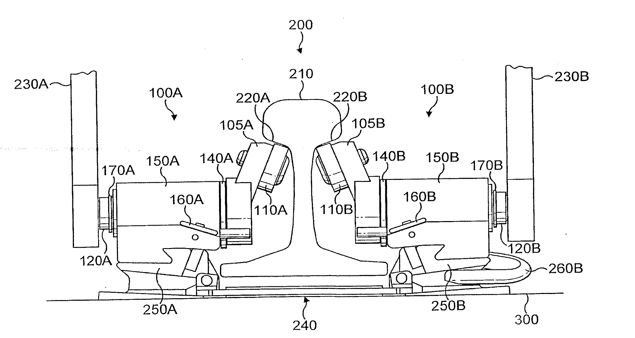 Device, Method, and Apparatus for Lifting a Railway Rail