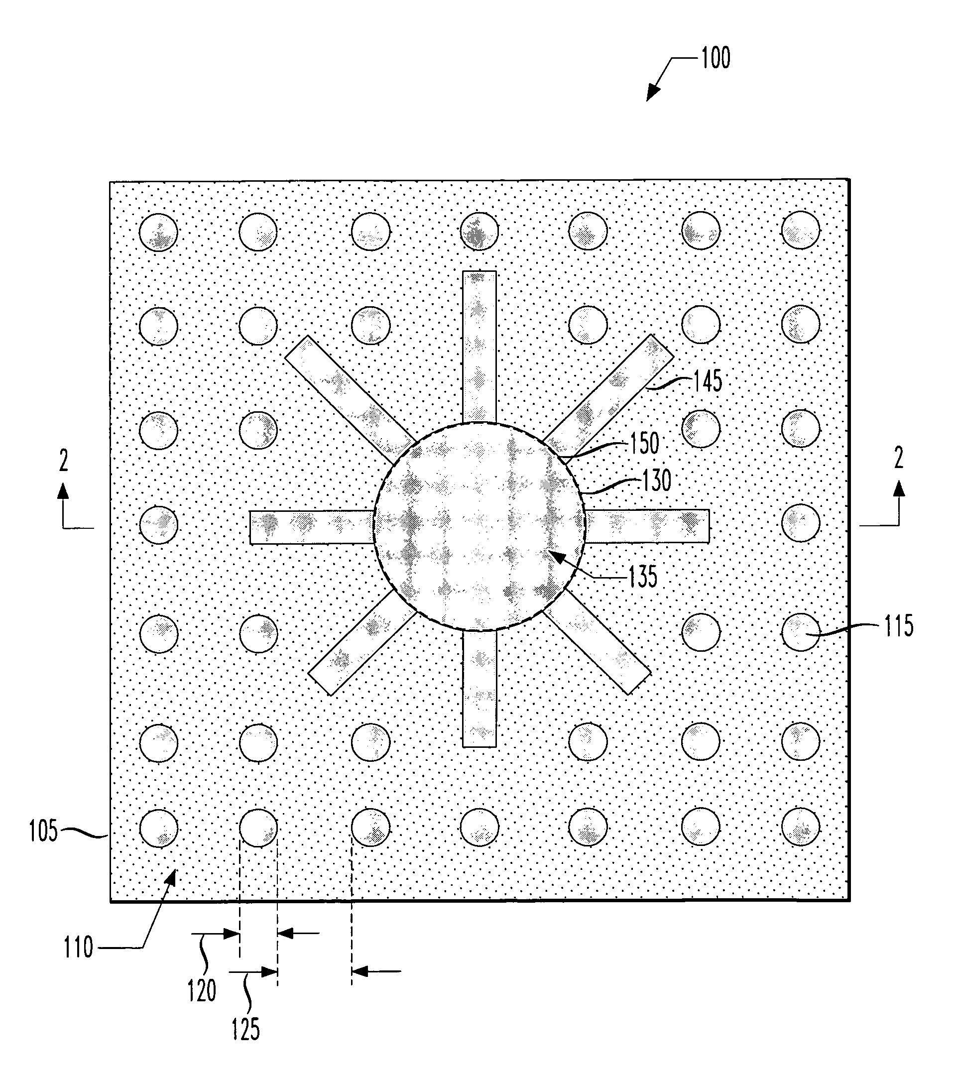 Structured surfaces with controlled flow resistance