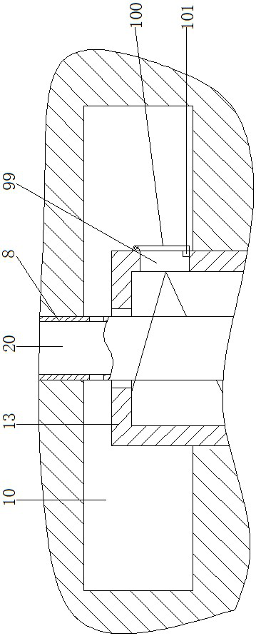 A cloth advertising stretch display device