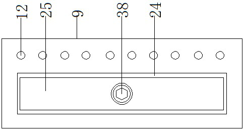 A cloth advertising stretch display device