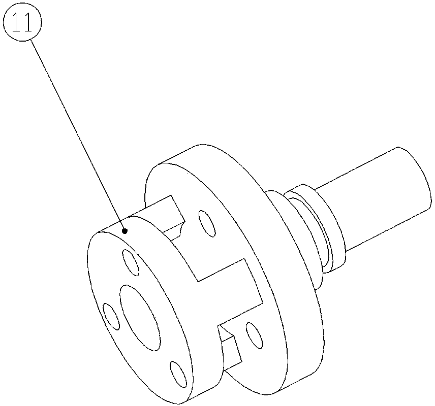 Servomotor-speed reduction integrated mechanism