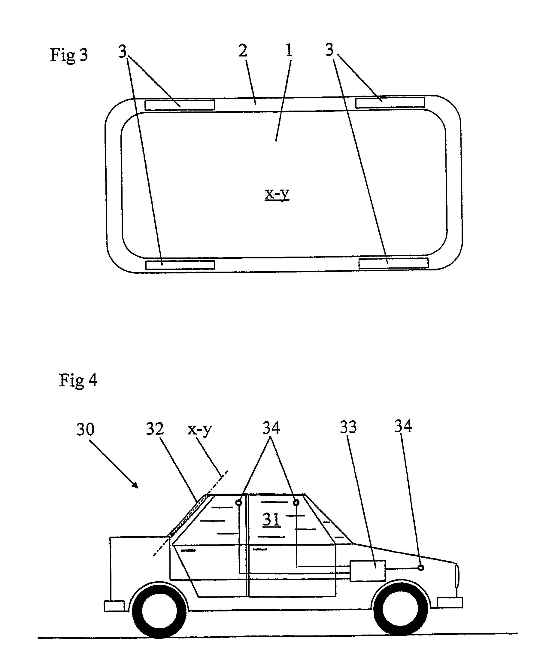 Device for actuating a membrane and a vehicle comprising a device for actuating a membrane