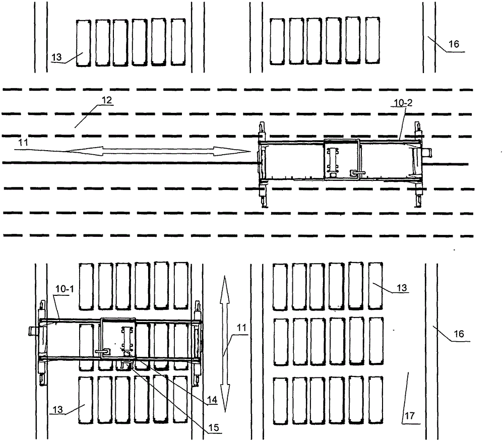 Container tyre crane and hanger full-field positioning system using encoders