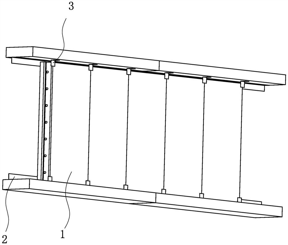 Assembly type partition wall with self-locking function and mounting method thereof