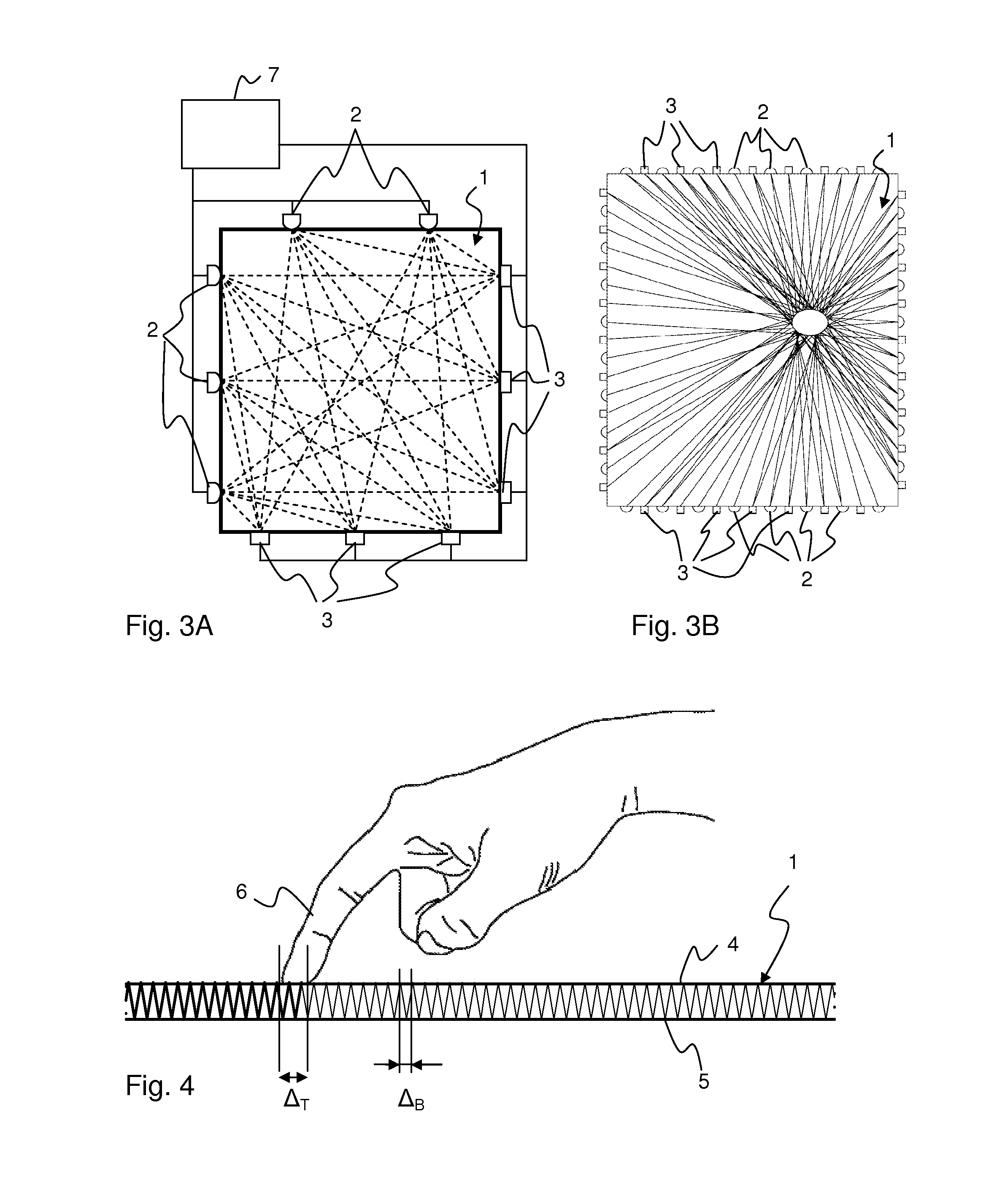 Extracting touch data that represents one or more objects on a touch surface