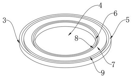 Sealed bearing capable of rotating flexibly