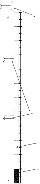 Fire simulation experiment platform for tunnel