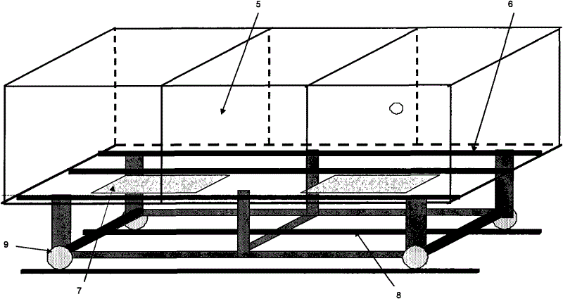 Fire simulation experiment platform for tunnel