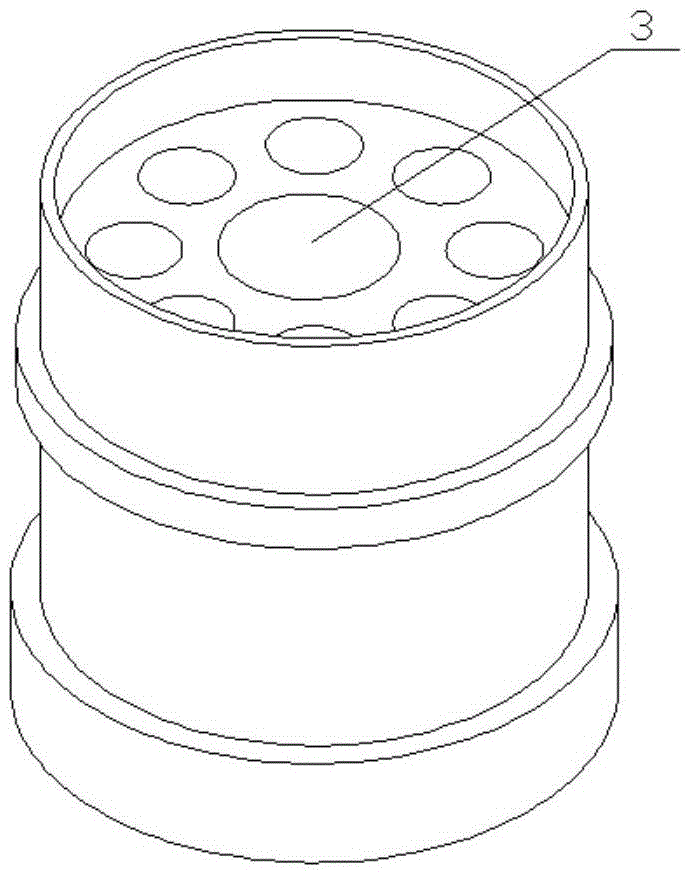 Casting method for steel-copper composite cylinder