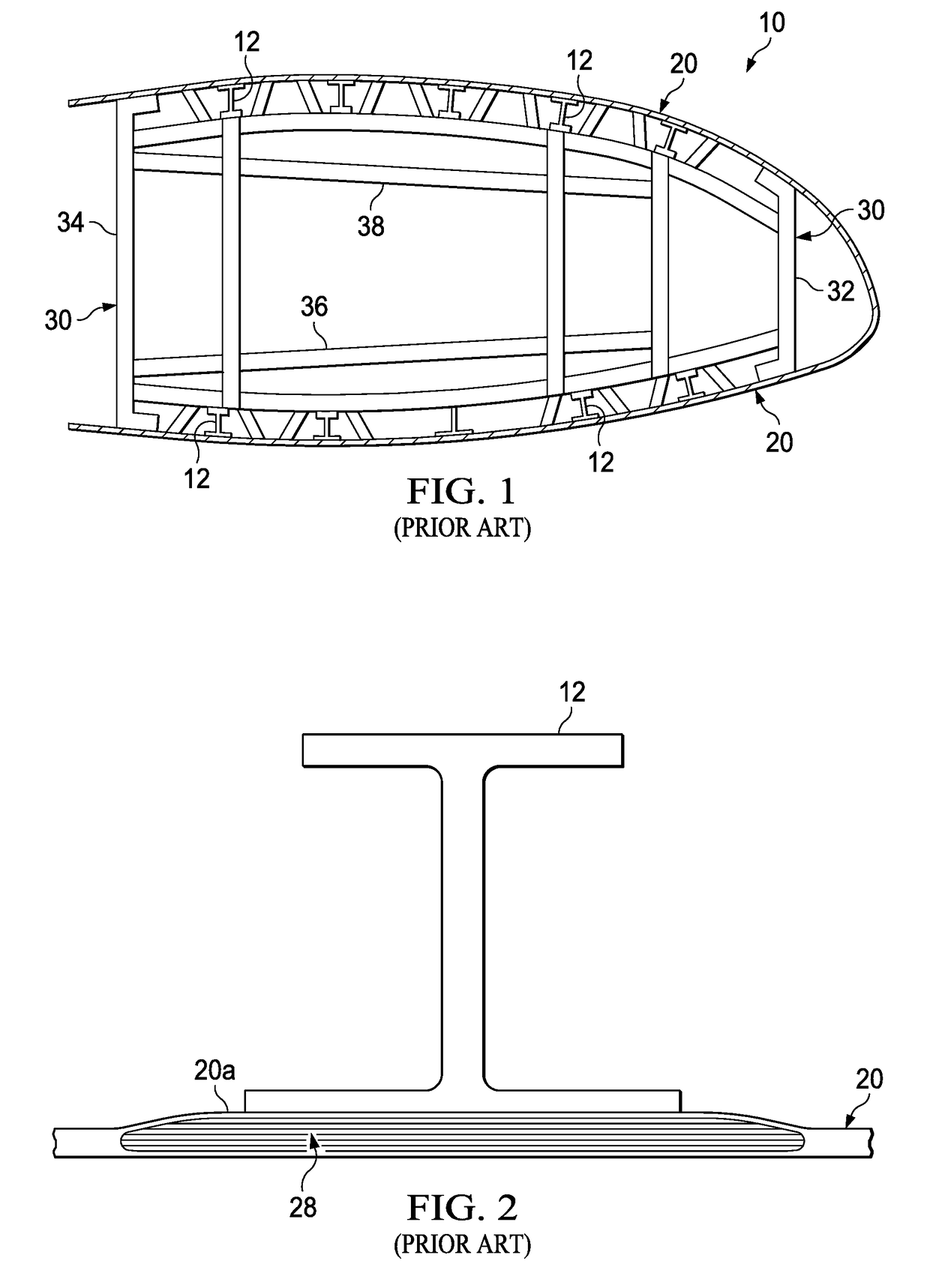 Composite wing structure and methods of manufacture