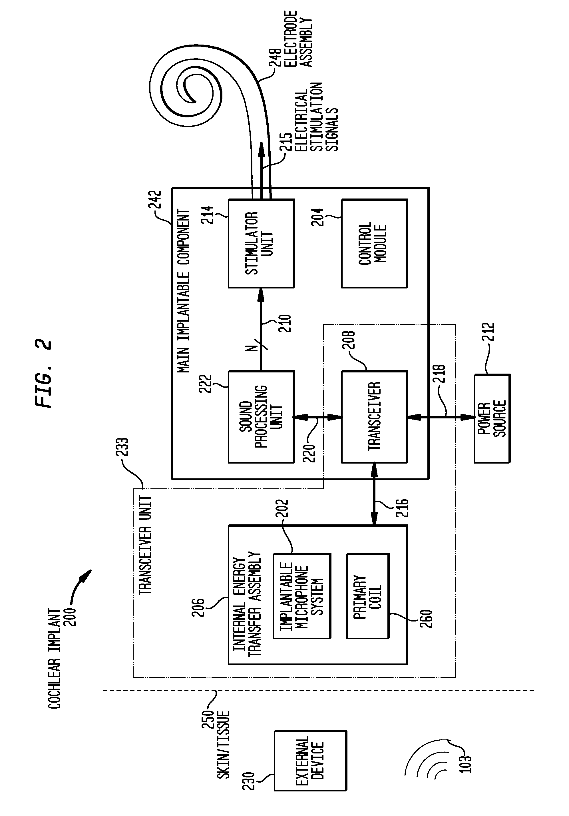 Implantable microphone system