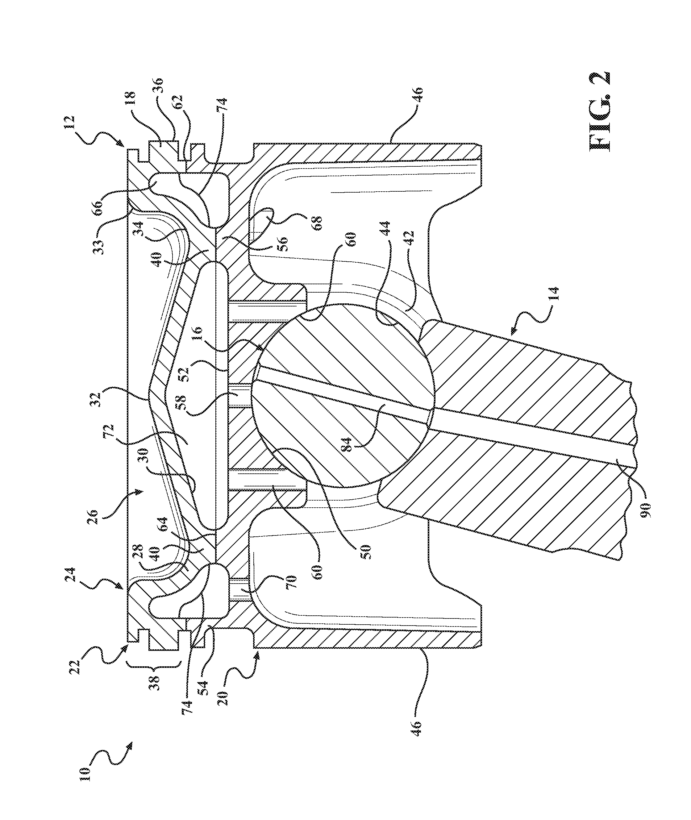Reduced compression height dual gallery piston, piston assembly therewith and methods of construction thereof