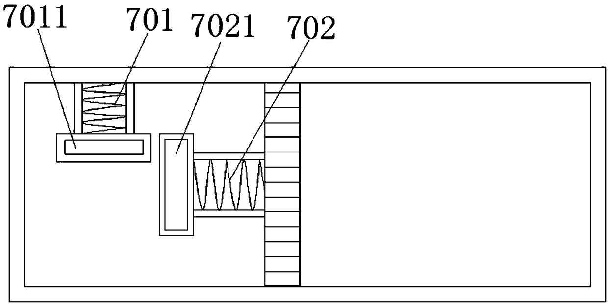 Dust removing device for two surfaces of textile machine for flax textile processing