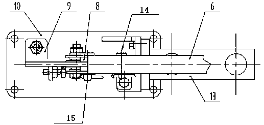 Oil pressure hand braking control mechanism used for automobile