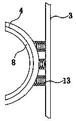 Noise eliminating device for reducing exhaust noise of internal combustion engine