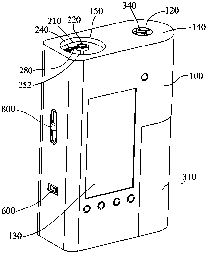 Concrete carbonization depth detector and detection method