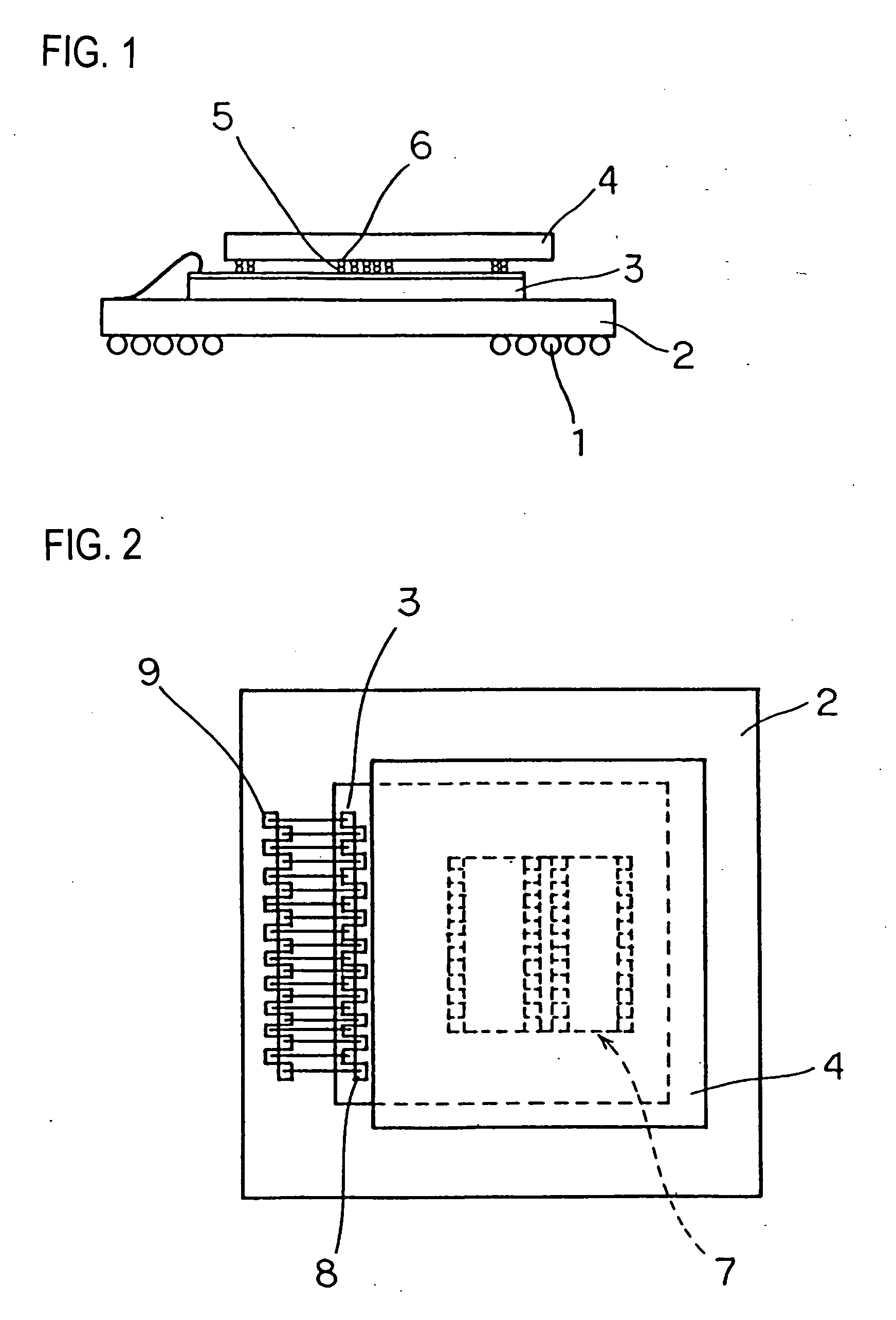 Offset-bonded, multi-chip semiconductor device