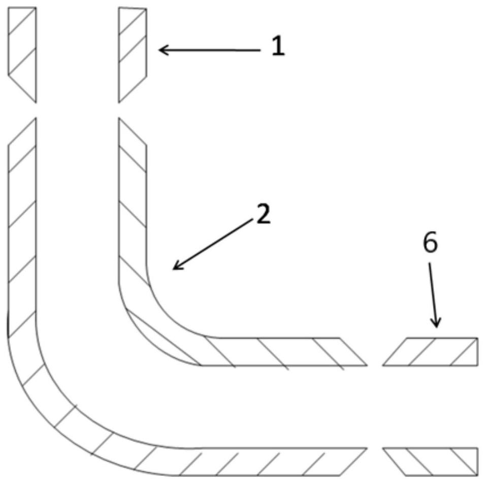 Pipeline structure capable of preventing scouring and flow accelerated corrosion and changing flow direction of fluid