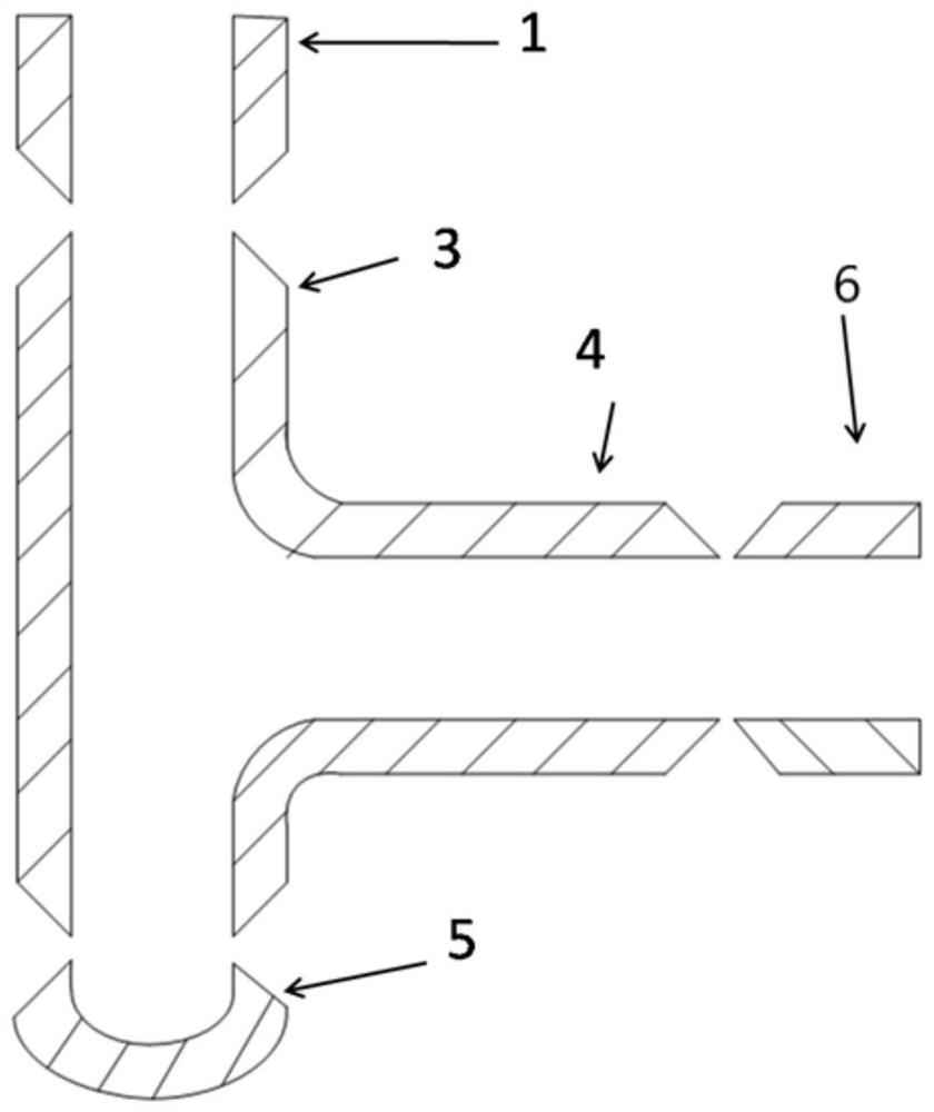 Pipeline structure capable of preventing scouring and flow accelerated corrosion and changing flow direction of fluid
