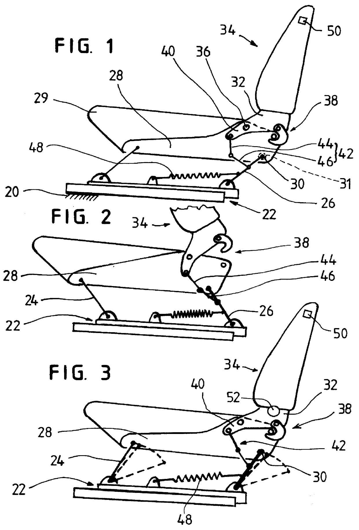 Motor vehicle seat with a back rest, which can be tilted forward and a seat carrier, which can be tilted forward