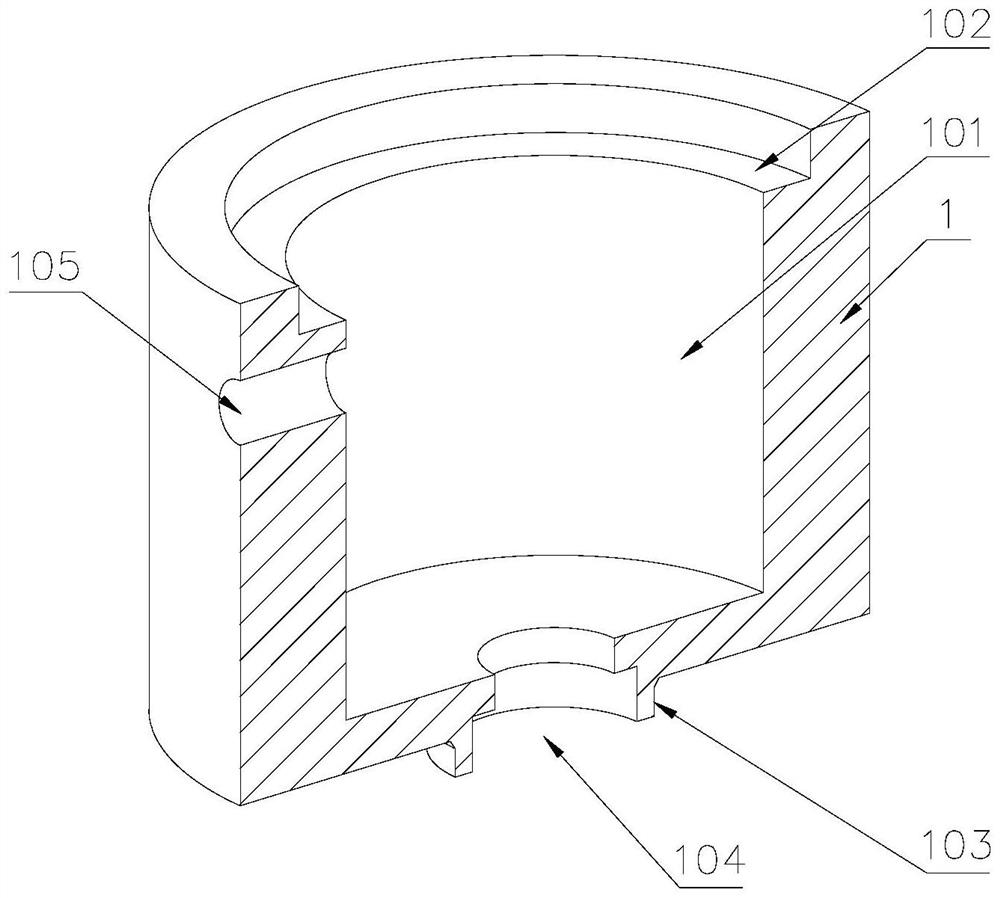 Compact tire valve of central tire inflation and deflation system