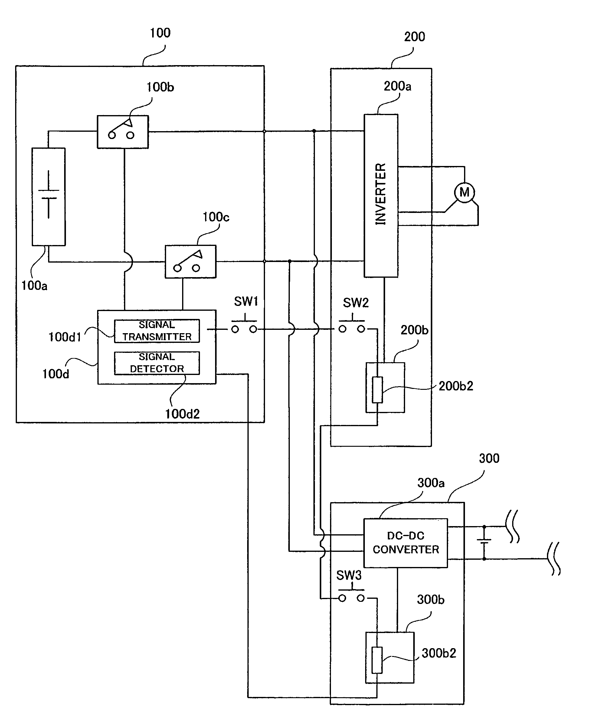 Power unit and safety circuit having the same
