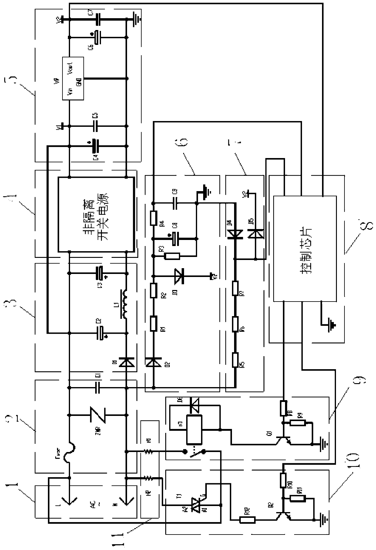 Electric cooker and heating control method thereof