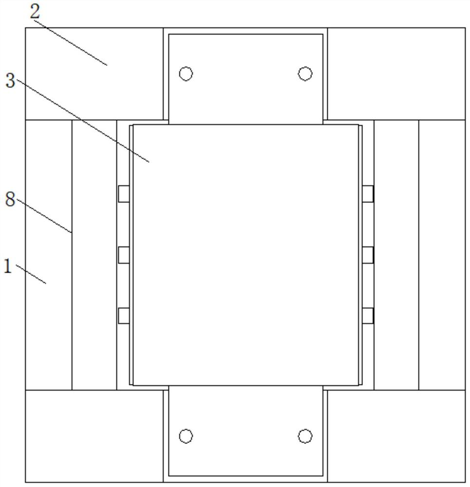 A kind of aluminum-plastic plate stamping and forming device