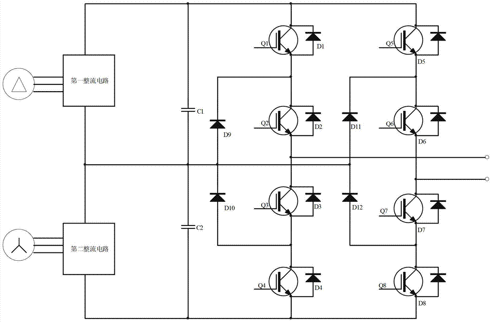 Intelligent environmental protection high-voltage shore power supply system