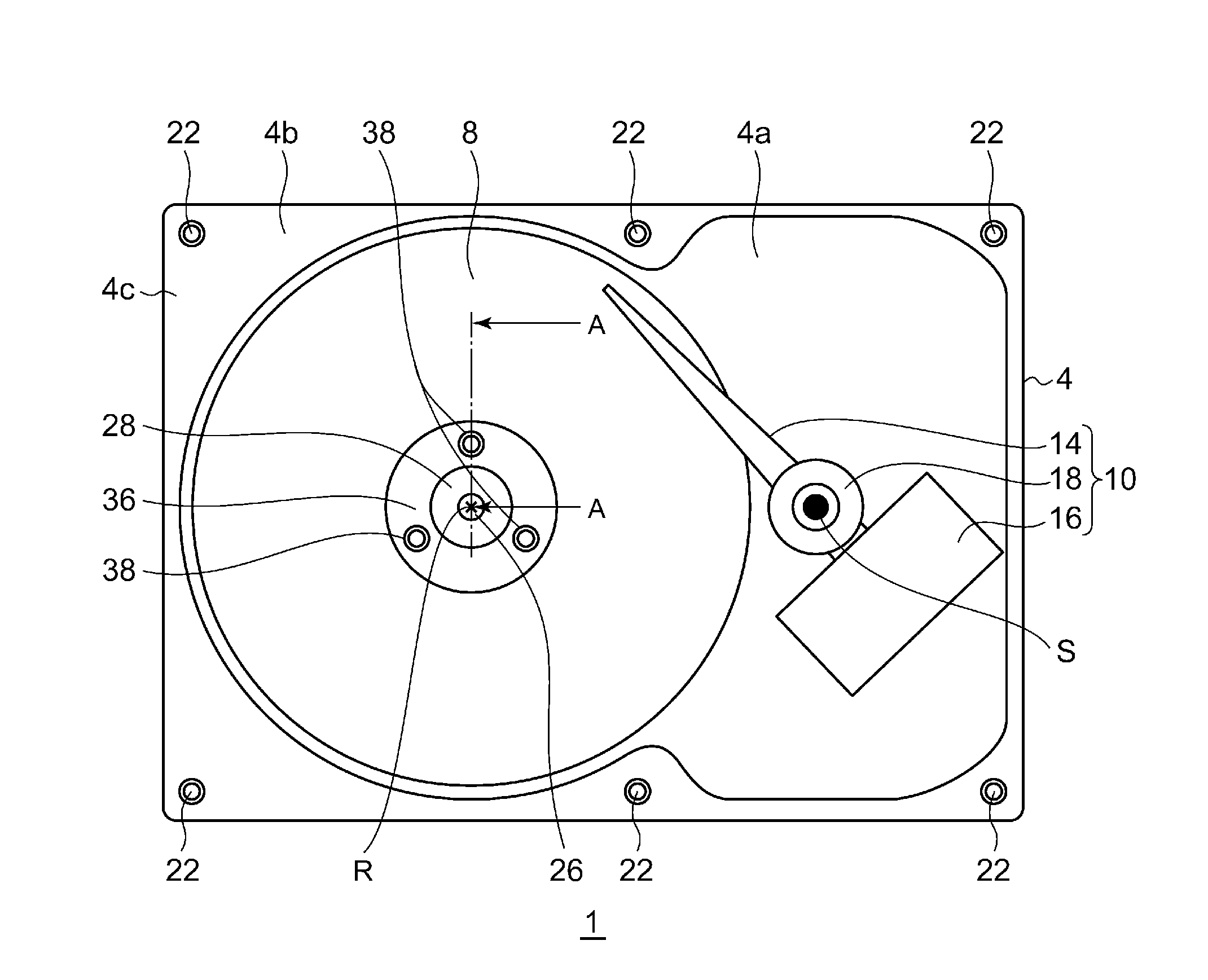 Rotating device