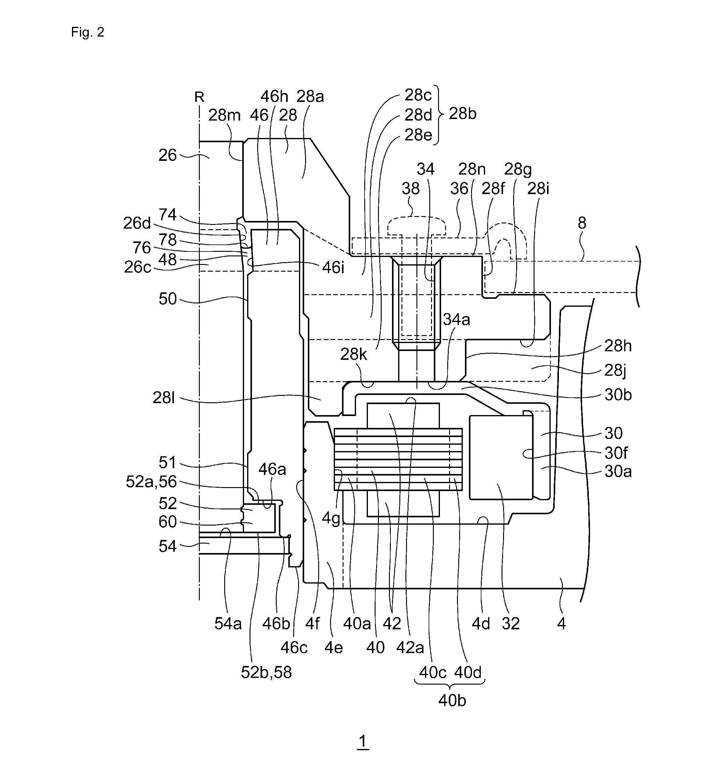 Rotating device