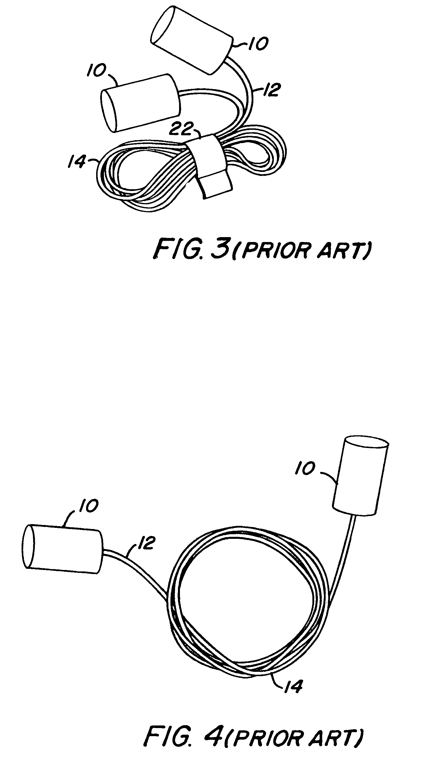 Corded hearing protective device and method of manufacturing the same