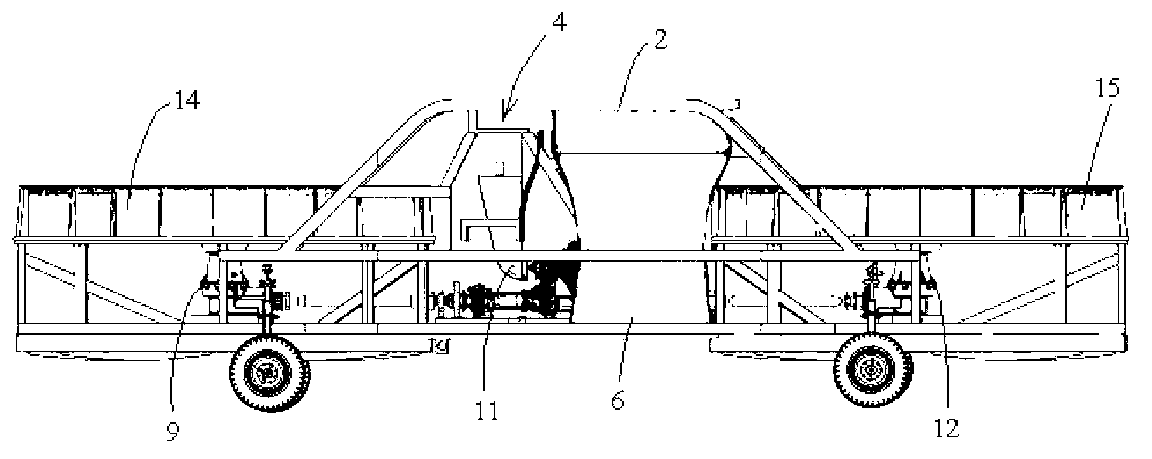 Navigation system for vehicle, vehicle provided with same and aerocar