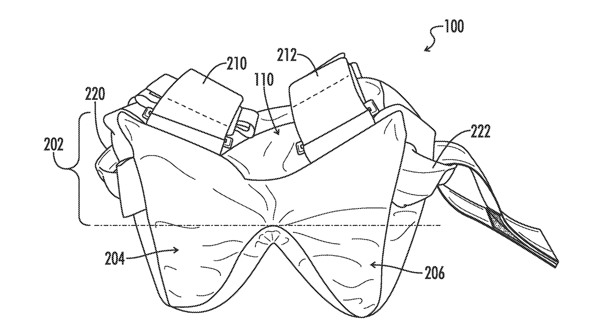 Grasping front support bag for firearm stability