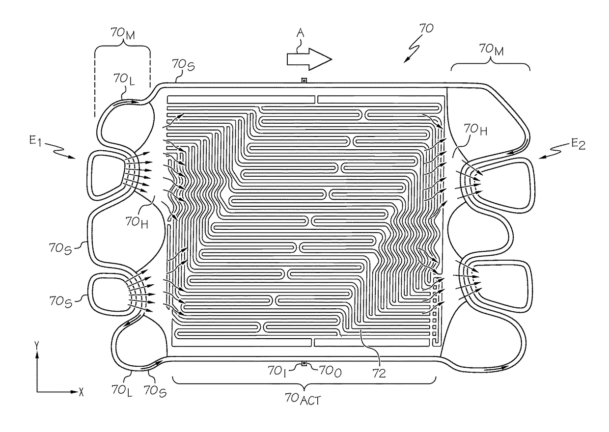 Injected metal bead channel seal achieved through stamped plate features on fuel cell bipolar plates