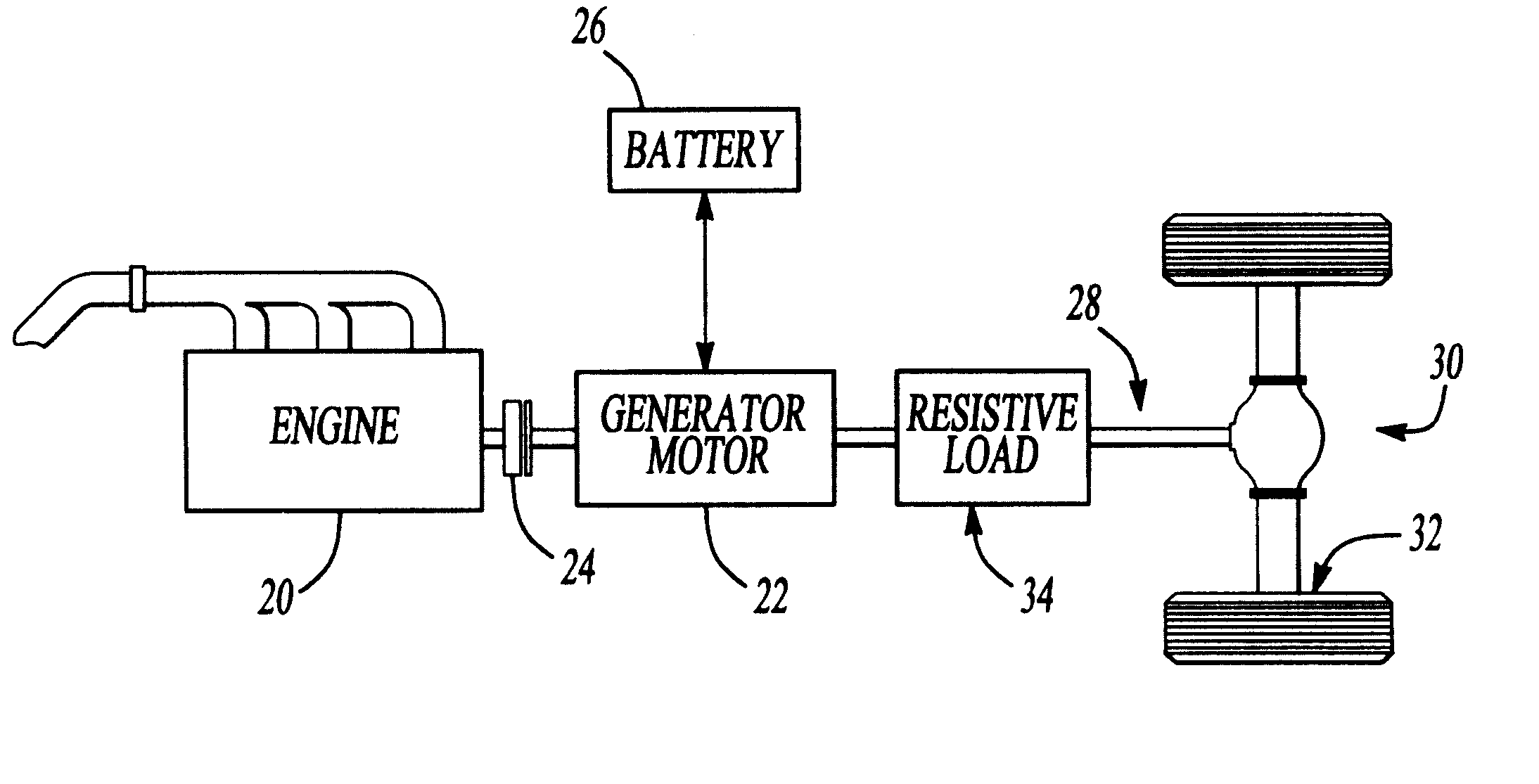 Method and system for providing for vehicle drivability feel after accelerator release in an electric or hybrid electric vehicle