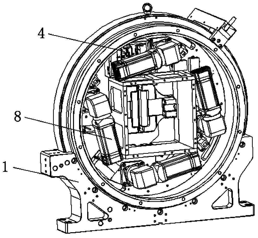 Novel electric four-jaw chuck