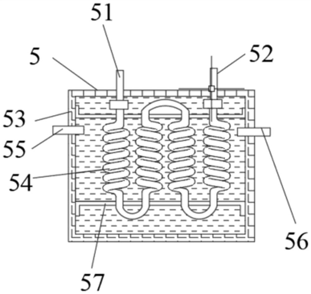 Hybrid heat source heat supply device and method in building