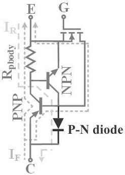 Reverse conducting IGBT (Insulated Gate Bipolar Translator) capable of eliminating voltage turn-back phenomenon